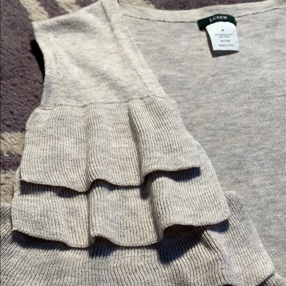 J.Crew Knit Ruffle Vest - Picture 4 of 12